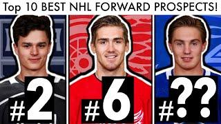 Top 10 BEST Forward NHL Prospects! (Hockey Prospect Rankings & Hoglander/Zadina Draft Talk 2020)