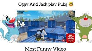 Oggy And Jack Play Pubg #Pubg | Most Funny Videos | #Oggy | Top Funny Video