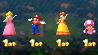 Mario Party 10 - Peach vs Mario vs Daisy vs Toadette - Coin Challenge