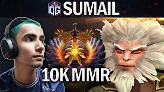 THIS IS HOW A 10K MMR PRO PLAYS MONKEY KING - OG.SUMAIL - DOTA 2 7.25 GAMEPLAY