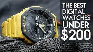 Top 10 Digital Watches under $200 - February 2020 Watch of the Month.