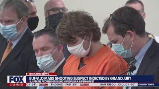 "Coward!": Buffalo shooting suspect indicted and yelled at in court | LiveNOW from FOX