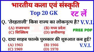 GK Top Questions and Answers | Indian Art and Culture GK | 4apki Success GK