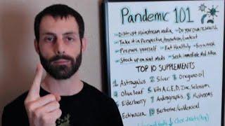 Pandemic 101 - Top 10 Natural Antivirals & Immune System Strengtheners - 20 Clinical Studies