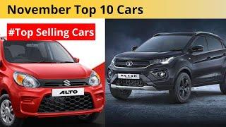 November Top 10 Cars | Best Selling Cars of the Month | Highest Selling Cars | #CarPrenuer