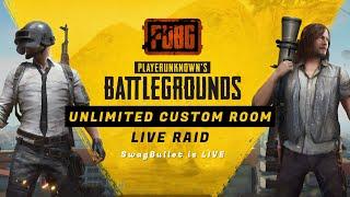 UC GIVEAWAY | UNLIMITED CUSTOM ROOMs | PUBG MOBILE LIVE | PUBG MOBILE CUSTOM ROOM LIVE | LIVE RAID