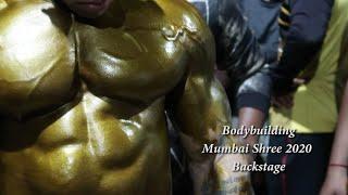 Backstage Mumbai Shree 2020 Bodybuilding Competition