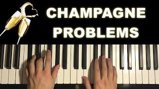 How To Play - Taylor Swift - Champagne Problems (Piano Tutorial Lesson)