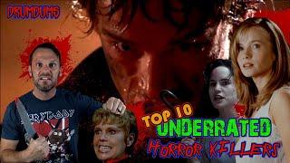 Top 10 Underrated Horror KILLERS + 5 HMs!