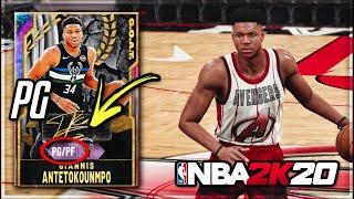 *POINT GUARD* GOAT GALAXY OPAL GIANNIS ANTETOKOUNMPO!! IS THIS THE BEST PG IN NBA 2K20 MyTEAM?