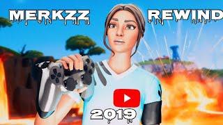 THE EVOLUTION OF MERKZZ!!! (The Best Console Fortnite Player) Happy New Year 2019 Rewind