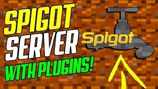 Minecraft How To Make A Spigot Server With Plugins Tutorial