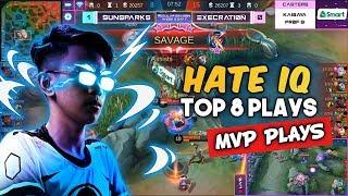 MVP PLAYS: HATE TOP 8 PLAYS OF THE WEEK