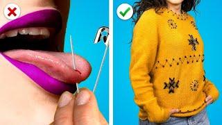 Fashion Hacks & DIY Clothing For Winter Season || Cool Clothing Ideas To Keep You Warm