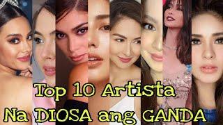 Top 10 ARTISTA na DIOSA sa Ganda | Showbiz Government News