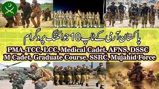 Top 10 Programs to Join Pakistan Army (With Primary to Higher Education)