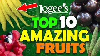 TOP 10 AMAZING FRUITS - Incredible, Unique & Rare Fruits