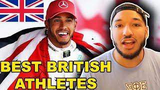 American Reacts to TOP 10 BRITISH ATHLETES OF ALL TIME!!!