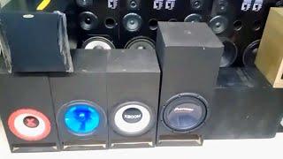 LAHORE PAKISTAN IMPORTED SOUND SYSTEM Ki BiG WHOL SALE MARKET | TOP SPEAKER COLLECTION