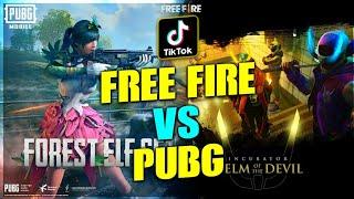 FREE FIRE VS PUBG TIK TOK VIDEOS PART 5 | FREE MIND GAMER