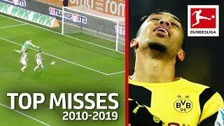 Top 10 Misses of The Decade 2010-2019 - Aubameyang, James, Origi & More