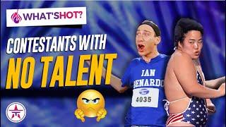 Top 10 Contestants With NO TALENT At All!