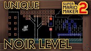 Super Mario Maker 2 - Unique Noir Style Level
