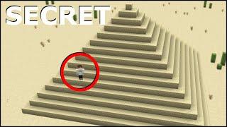 The SECRET Pyramid in Minecraft!