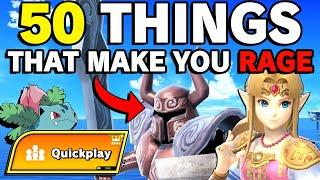 Top 50 Things That Will Make You Angry in Smash Bros