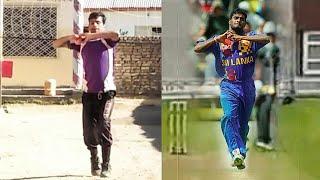 Muralitharan Bowling Action copy same to same