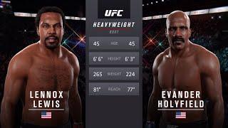 Lennox Lewis vs. Evander Holyfield (EA sports UFC 2)