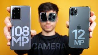 Galaxy S20 Ultra vs iPhone 11 Pro Max Camera Test Comparison