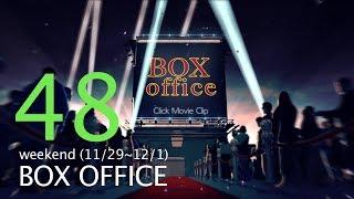 48 weekend (11/29~12/1) TOP 10 BOX Office