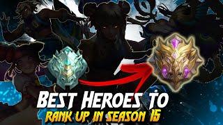 Best heroes for rank push in season 15 | Mobile Legends