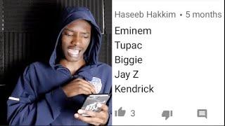 Top 5 Greatest Rappers Of All Time  (SUBSCRIBERS EDITION #2)