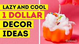 DIY COOL AND EASY HOME 1 DOLLAR DECOR IDEAS