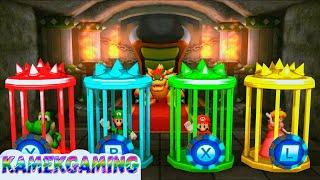 Mario Party The Top 100 Minigames Yoshi vs Mario vs Luigi vs Peach