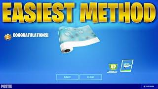 *NEW* EASIEST METHOD How to get FREE Snow Steel Wrap Place Top 10 with friends in Squads in Fortnite