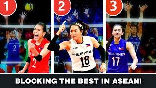 TOP 10 Crucial Block Points of the Philippine Team in ASEAN |  Blocking The Best in South East Asia