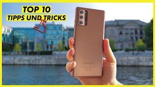 Top 10 Samsung Galaxy Note 20 Tipps & Tricks | CH3 Tutorial Deutsch