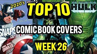 TOP 10 Comic Book Covers | Week 26 New Comic Books 6/24/20