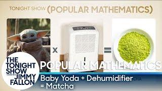 Popular Mathematics: Baby Yoda x Dehumidifier = Matcha