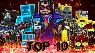 Pixel Gun 3D - Top 10 Most Popular Snipers by subscribers (Month 1)