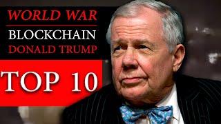 JIM ROGERS INTERVIEW WARNS OF WORLD WAR, BLOCKCHAIN & STOCK MARKET CRASH | AMTV TOP 10 VIDEOS