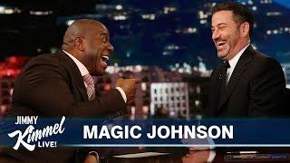 Magic Johnson on Kobe Bryant, The Lakers & Vacations with Jimmy Kimmel