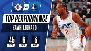 Kawhi Leonard GOES OFF to Lead LAC In Game 6 Road Victory! 