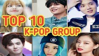 TOP 10 KPOP GROUP || FAMOUS KPOP GROUP