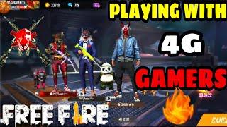 4G GAMERS VS HACKER FIGHT || GARENA FREE FIRE- BEAST IAS