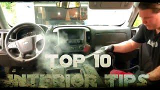 Top 10 Interior Detail Tips