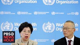 WATCH: The World Health Organization holds news conference on novel coronavirus